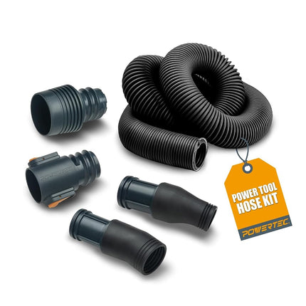 POWERTEC 70355 Dust Collection Hose Kit | 10' Hose