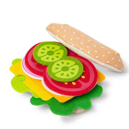 Melissa & Doug Felt Pretend Play Food Set, 33-Piec