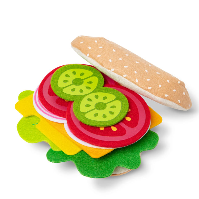 Melissa & Doug Felt Pretend Play Food Set, 33-Piec