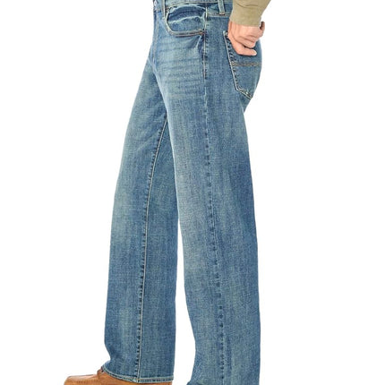 Lucky Brand Men's 181 Relaxed Straight Jean, Wilder Ranch, Black