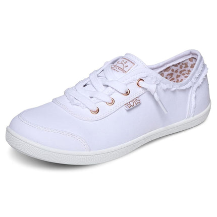Skechers Women's Bobs B Cute Trainer, White, 2 UK