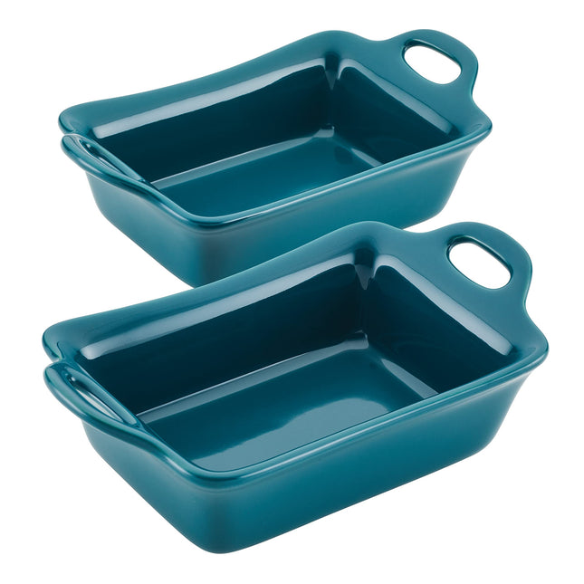 Rachael Ray Solid Glaze Ceramics Au Gratin Bakewar