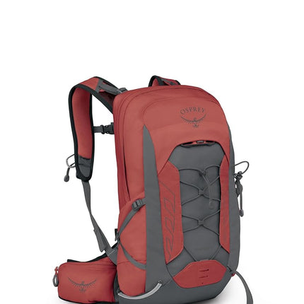 Osprey Women's Tempest 11 Lightweight Hiking Backpack, Red Pampas/Coal Grey, One Size