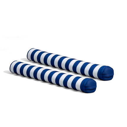 Big Joe Noodle Sling No Inflation Needed Pool Seat with Armrests, Blurred Blue Double Sided Mesh, Quick Draining Fabric, 3 feet