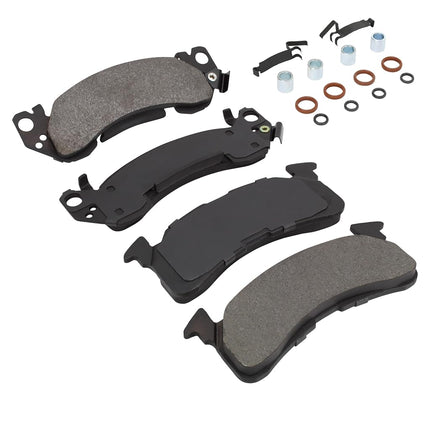 QUALITY-BUILT Premium Semi-Metallic Front Brake Pads (1001-0153M) Compatible with 1979-1995 Chevrolet/GMC (C20/C20 Suburban/C2500/C2500 Suburban/C30/G30/G3500/K20/K20 Suburban/K2500 & More)