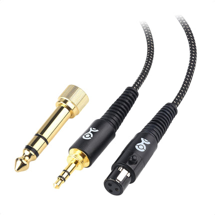 Cable Matters Premium Braided 3.5mm to Mini XLR He