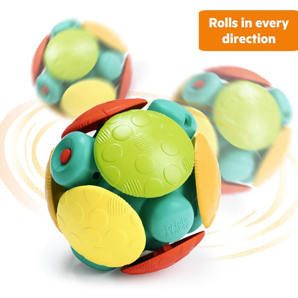Bright Starts Wobble Bobble Activity Ball Toy, Ages 3 Months+