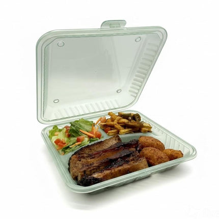 FSE Reusable to Go Take Out Container, 3-Compartme