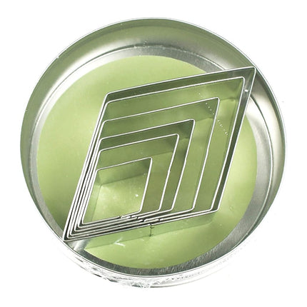 Fox Run 3612 Diamond Cookie Cutter Set, Stainless 