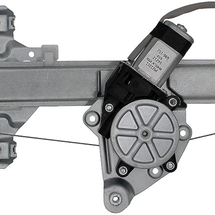 Dorman 751-969 Conjunto de regulador y motor de elevalunas eléctrico trasero del lado del pasajero para modelos selectos de Cadillac