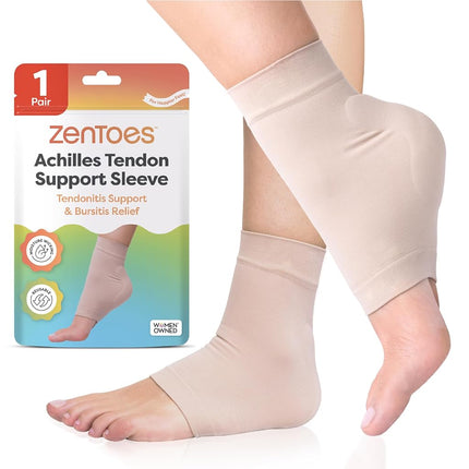 ZenToes Achilles Tendon Heel Protector Compression