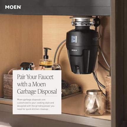 Moen 7545C Camerist One-Handle Pullout Kitchen Faucet Featuring Power Clean and Reflex, Chrome