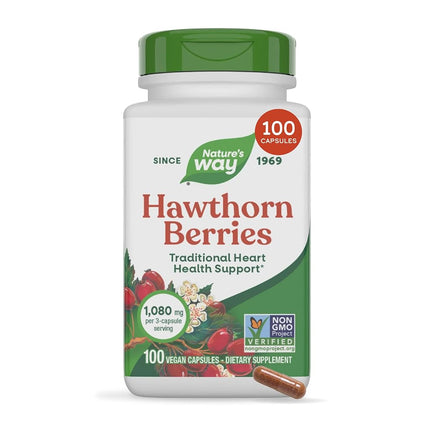 Nature's Way Premium Herbal Hawthorn Berries 510 m