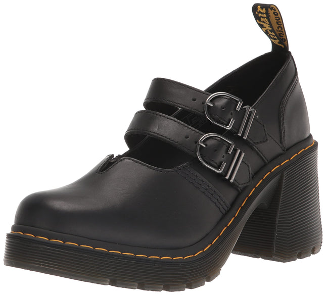 Dr. Martens Unisex-Adult Eviee, Black Sendal, 9
