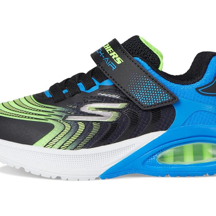 Skechers Boys' Microspec Max Vortivox Trainer, Black, 1 UK Child