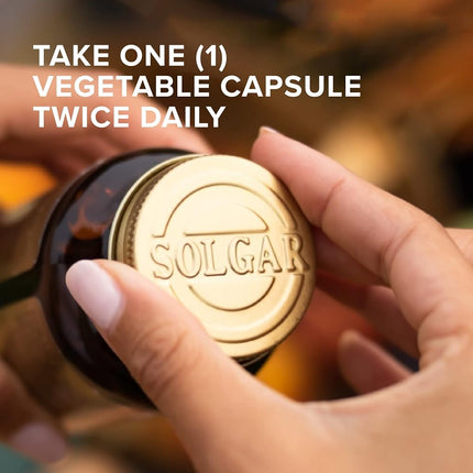 Solgar L-Theanine 150 mg Vegetable Capsules - Pack of 60 - Stress and Anxiety Support - Improve Mental Function - Vegan and Gluten Free, Gold