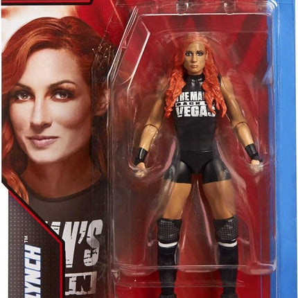 Mattel WWE Becky 'The Man' Lynch Basic Action Figure, Posable 6-inch Collectible for Ages 6 Years Old & Up