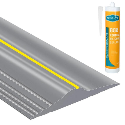 ToLanbbt 12Ft/3.7M Universal Garage Door Rubber Th