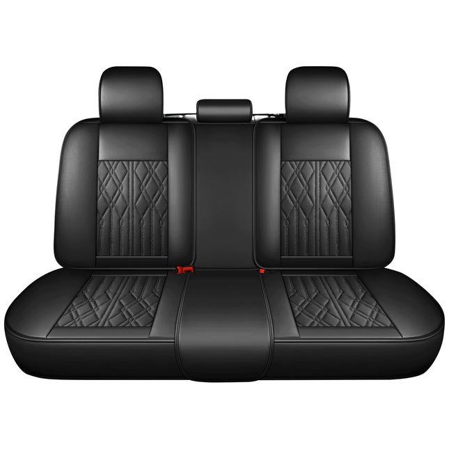 Huidasource Leather Back Row Seat Covers, Waterpro