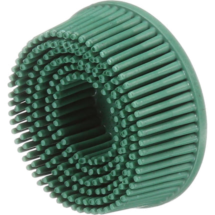 3M 048011-18730 2 3M-18730 Roloc Bristle Disc Grade-50, Size, Green
