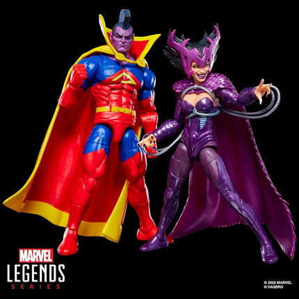 Marvel Legends Series X-Men Deathbird & Marvel’s Gladiator Action Figure Two-Pack, Purple