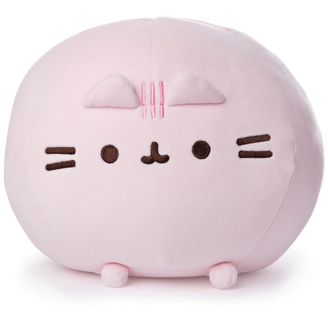 GUND - Pusheen Round Squisheen - Pastel Pink, 11-inches