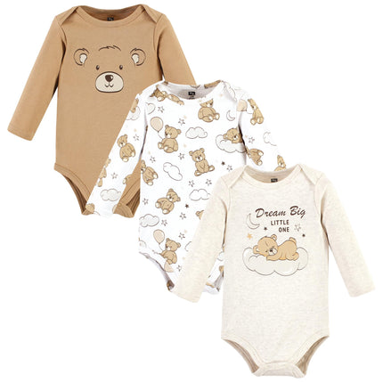 Hudson Baby Unisex Baby Cotton Long-Sleeve Bodysui