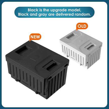 EUHOMY - Réfrigérateur de voiture, 12/24V DC et 120~240V AC, batterie de congélateur-réfrigérateur pour CFJ/TWW/CFIM/CFG/CFW, pour voiture, camping-car, camping et usage domestique
