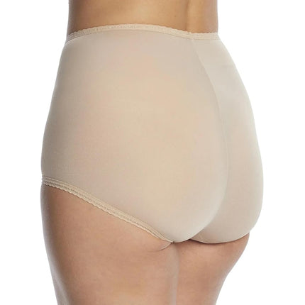Bali Womens Skimp Skamp Brief 3-Pack, 8, Nude/Nude/Nude