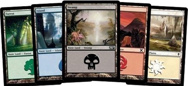 Magic: The Gathering 500 Basic Lands - 100 of Each