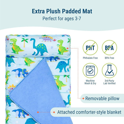 Olive Kids Original Nap Mat Dinosaur Land OK Nap Mats Dinosaur Land Original