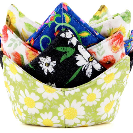 ROGITU Cotton Microwavable Bowl Cozy, Microwave-Sa
