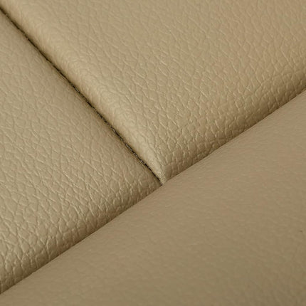 Funda de asiento ECOTRIC compatible con Ford F250 F350 F450 Lariat 1999 2000 - Lado del pasajero delantero de piel artificial color tostado