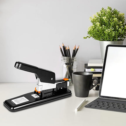 Amazon Basics Heavy-Duty Stapler, 90 Sheets, Black