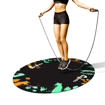 Jump Rope Mat Large Rubber Exercise Mat Workout Ma
