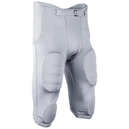 Champro Terminator 3 Integrated Football Pants Football, Silver, Small Child