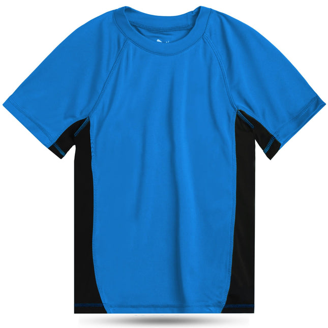 Kanu Surf Little Boys' Cb UV Rashguard Swim Tee, R