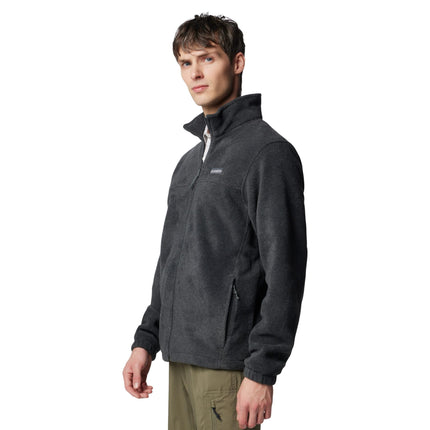 Columbia Men's Steens Mountain Full Zip 2.0 Fleece Jacket, Charcoal Heather, 2X