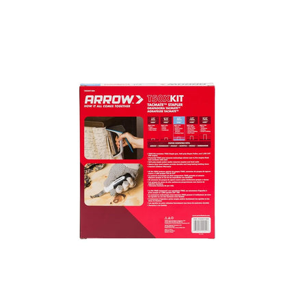 Arrow Fastener T50X Stapler Kit with Stapler, Puller & 1000 Staples
