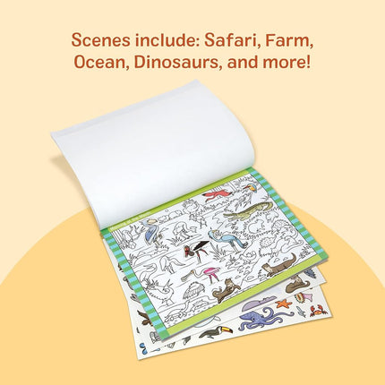 Melissa & Doug Seek And Find Sticker Pad � Animals (400+ Stickers, 14 Scenes To Color) [Kitchen] [Apr 29, 2020] Melissa & Doug
