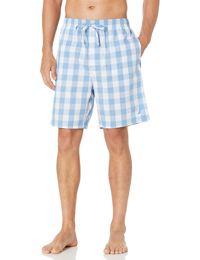 Nautica Men's Soft Woven 100% Cotton Elastic Waist