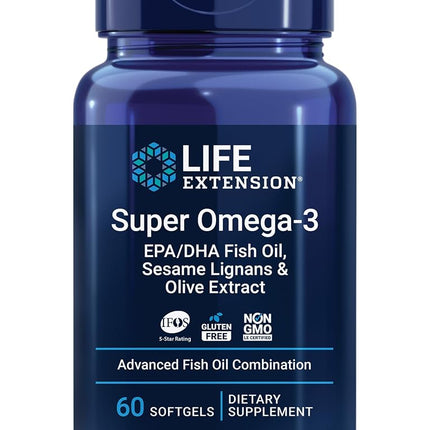 Life Extension Super Omega-3 EPA/DHA Withsesame Li