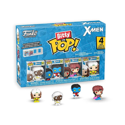 Funko Bitty POP! 4 Pack: X-Men - Rogue,Nightcrawle