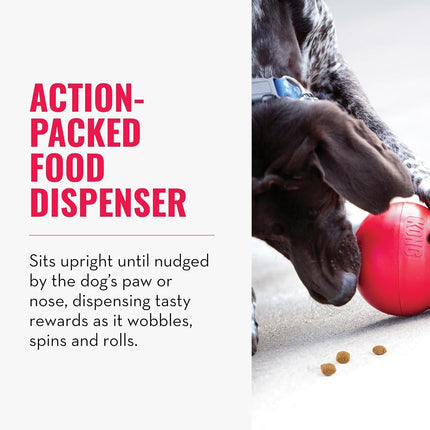 KONG Wobbler Interactive Food Dispensing Dog Toy, Small Dogs