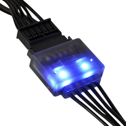 SilverStone Technology Silverstone Power + SATA Data Connector to Combined SATA 22 Pin Power & Data Sata Connector CP13 Components Other