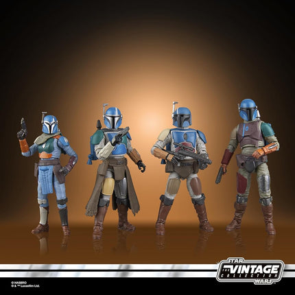Star Wars The Vintage Collection Mandalorian Shriek-Hawk, The Mandalorian 3.75 Inch Collectible 4-Pack (Amazon Exclusive)