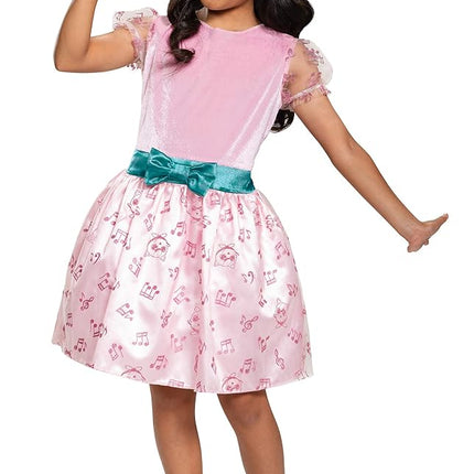 Pokemon Jigglypuff Costume Dress for Girls, Children's Character Outfit, Kids Size Small (4-6x) Pink