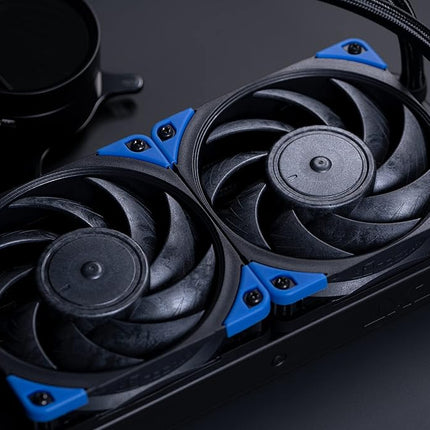 Noctua NF-A12x25 PWM chromax.black.swap, High-Performance Quiet Fan 120mm