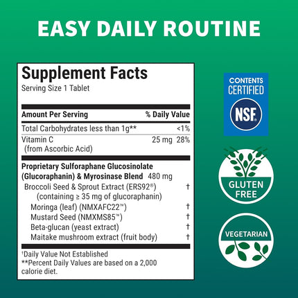 Nutramax Avmacol Extra Strength Sulforaphane Producing Supplement, 75 Tabs