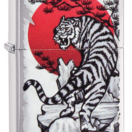 Zippo 29889 Tiger Sun Lighter, One Size, Asian Tig